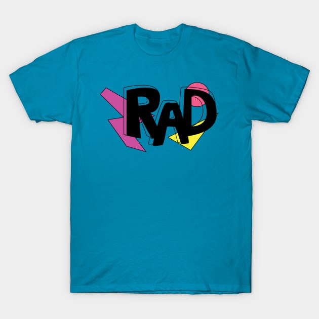 Rad! T-Shirt by sadsquatch